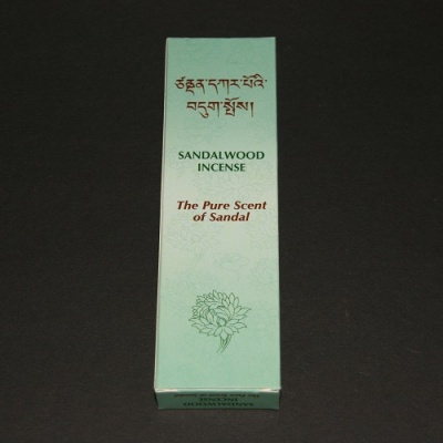 Tibetaanse wierook Sandalwood, The Pure Scent of Sandal, 14cm (6)